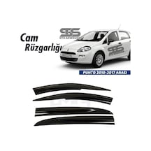 Cam Rüzgarlığı Fiat Punto 2010 2017 Arası Mügen Tip Piano Black