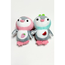Kuş Peluş Anahtarlık-renkli N145