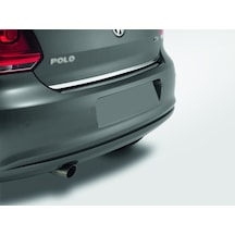Volkswagen Polo 6R Formlu Krom Bagaj Alt Çıta 2009 2017 Paslanmaz N11.1693