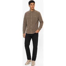 Loft Regular Fit Erkek Gömlek U.kol Lf2044136 Q1.v1 Light Brown