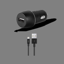 Ttec SmartCharger 2.1A Araç Şarj Aleti ve Lightning Kablo Siyah -2CKS20LS