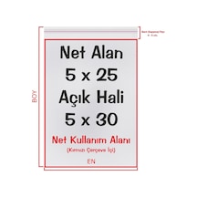 5 x 25+5 CM. (5*30) 100 Adet - Şeffaf Bantlı Yapışkanlı OPP Jelatin