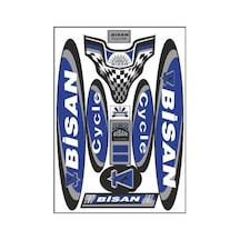 Bisan 002 Bisiklet Sticker Standart