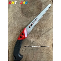 Dht Ağaç Budama Testeresi Çift Diş Bağ Budama Testeresi 40cm