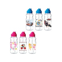 Ticon Popsy Plastik Matara Suluk Şeffaf Desenli (272820)