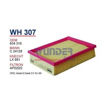 WUNDER WH307 HAVA FİLTRESİ - OPEL VECTRA BDiESEL 2.0 16v 96-