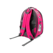 Cattie Fileli Kedi Ve Küçük Irk Köpek Taşıma Sırt Çantası Pembe 25x60x40 Cm
