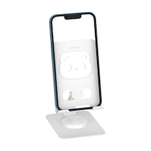 Polosmart Psm145 Telefon Tablet Standı 360 Ayarlanabilir 1000g Taşıma Kapasiteli Beyaz