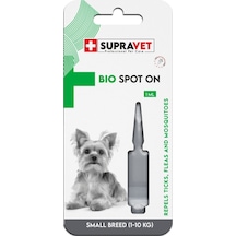 Supravet Küçük Irk Köpek Deri Vetüy Bakım Ense Yağı Bit Pire Kene