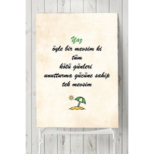 Yaz Motivasyon Poster