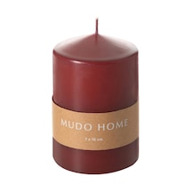 Ayrex Sütun Mum Bordo 7x10 Cm