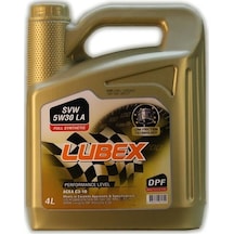 Lubex Svw 5W-30 Dpf Acea C3-10 Tam Sentetik Motor Yağı 4 L
