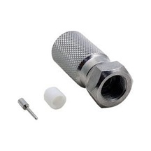 Ayt F Erkek Sıkmalı Konnektör Rg11 F 122 Uydu Konnektörü