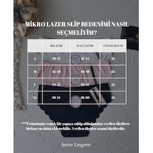 Mikro Lazer Kaşkorse Fitilli Kumaş Normal Bel Dikişsiz Slip/külot Siyah