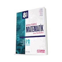8.Sınıf Matematik Konu Özetli Soru Bankası - Serdar Akmeşe - Esen Yayıncılık