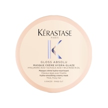 Kerastase Gloss Absolu Kalın Telli Ve Elektriklenmeye Eğilimli Saçlar İçin Nemlendiren Parlaklık Artıran Kremsi Maske 75 Ml