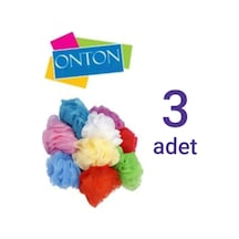 Onton Banyo Duş Lifi 35 G x 3'lü Çok Renkli Onton Banyo Duş Lifi 35 G x 3'lü Çok Renkli