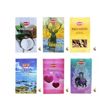 6 Paket Toplam 60 Adet Farklı Aroma Geri Akış Konik Tütsü