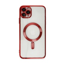 Apple İphone 11 Pro Max Kılıf Kross Magneticsafe Kapak - Kırmızı 0.2M-Çok Renkli