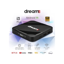Dreamstar I3 Plus Android Tv Box Android 14 Ses Komut Desteği 6k Ultra Hd