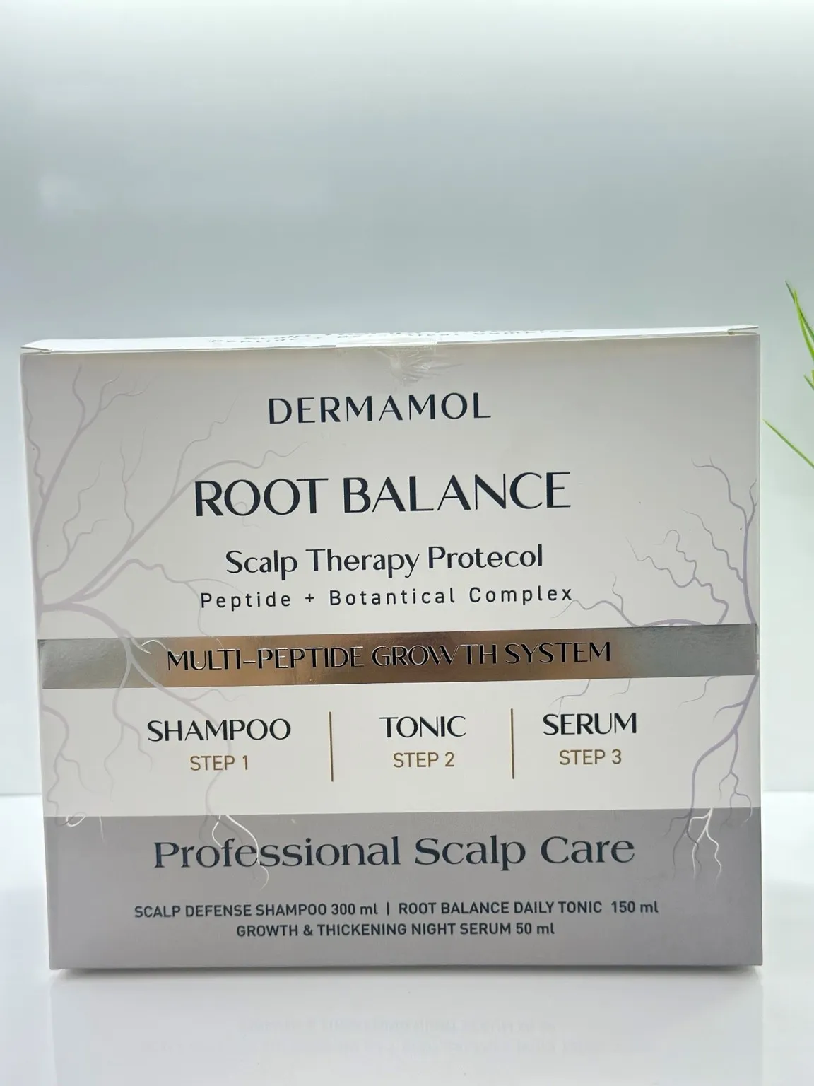 Dermamol Root Balance Şampuan Tonik Serum Saç Bakım Seti