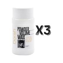 Dorsh Saç Şekillendirici Pudra Wax 20 Gr Volume 3 Adet Dorsh Saç Şekillendirici Pudra Wax 20 Gr Volume 3 Adet