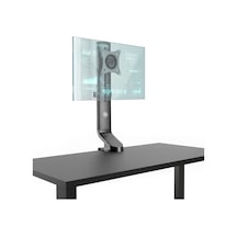Std2101b 17"-32" Ergonomik Yükseklik Ayarlı Tek Monitör Standı, 8kg Taşıma Kapasitesi, Vesa, 36 Altın