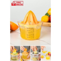 Wenken 4 Ü 1 Arada Rendeli Ölçülü Hazneli Limon Portakal Narenciye Sıkacağı Plastik Diğer