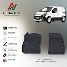 Fiat Fiorino Dizel 2020 Sonrası Panelvan Uyumlu Havuzlu Oto Paspas