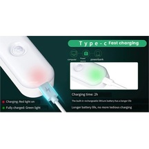 Szypzstore Led Hareket Sensörlü Gece Lambası, 2 Paket Yapışkanlı Led Gece Lambası, Duvar Lambaları Dolap Lambaları Merdiven Lambaları, Hareketle Etkinleştirilen W02o7b Beyaz