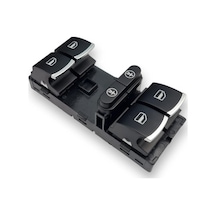 Seat Alhambra 2011-2015 Sol Ön Kapı Cam Düğmesi Kromlu 7P6959857