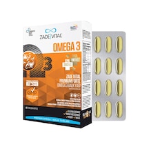 Zade Vital Omega 3 Forte Balık Yağı 40 Yumuşak Kapsül
