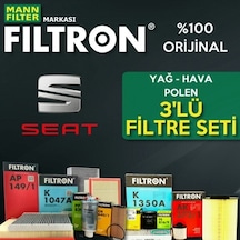 Seat Ibiza 1.4 Filtron Filtre Bakım Seti 2009-2014 (495585096)