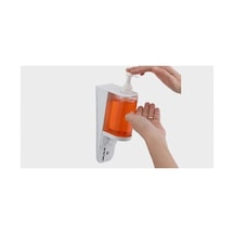 Buççin Online Mağaza Vialli S7 Hazneli Sıvı Sabun Bulaşık Deterjan Şampuan Duş Jeli Dezenfektan Dispenseri 300 Ml Şeffaf Çok Renkli