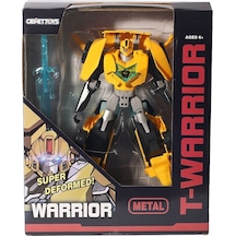 Lj1651 Metal Gövdeli Dönüşebilen Robot -gepettoys