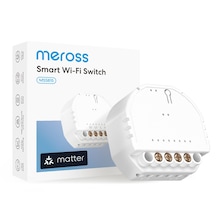 Meross Matter Akıllı Sıva Altı Röle Matter Mss815 Apple Home Destekli .