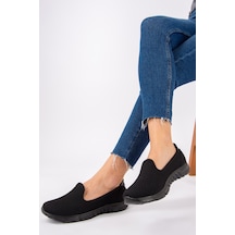 Fox Shoes Siyah Kadın Ayakkabı F328344804 Siyah