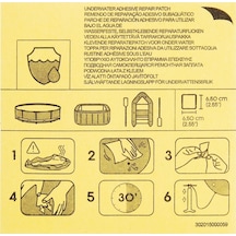 Bestway 62091 Su Altı Güçlü Tamir Yama Seti 10 Lu Paket