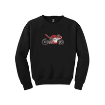 Ducati 1299 Ducati Panigale V4 Siyah Sweatshirt