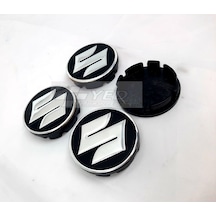 Jant Göbeği Suzuki 55/52 52Mm Yuva 4'Lü Set Siyah