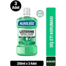 Listerine Diş ve Diş Eti Koruması Hafif Tat 3 x 250 ML