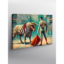 Kanvas Tablo Matador Ve Cesaret