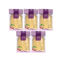 Derma Naturel Loofah Kabak Havlu Banyo Eldiveni 5 Li Set