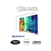 Sunny 58uhd7200 Uyumlu 58" Inç 147 Ekran Tv Ekran Koruyucu