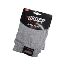 6 Adet Gri Renk Ekonomik Havlu Bel Boxer Gri