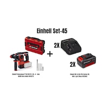 Einhell Set-45 Einhell Professional Tp-hd 18/22 Li Bl +4 Akülü Kırıcı Delici+einhell 18v 4,0 Ah Pxc Starter Kit, Akü & Şarj Cihazı