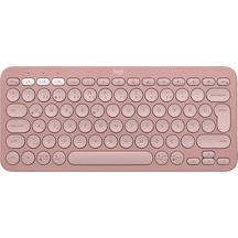 Logitech K380s Çakıl Tuşlu Bluetooth Klavye Pembe