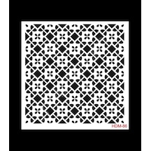 Hdm86 Cadence Home Dekor Stencil 25X25