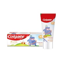 3-5 Yaş Portakal Aromalı Florürsüz Çocuk Diş Macunu 60 Ml