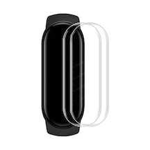Wozlo Xiaomi Mi Band 4 Uyumlu Çizilme Önleyici Tpu Nano Yumuşak Film Ekran Koruyucu - 2 Adet
